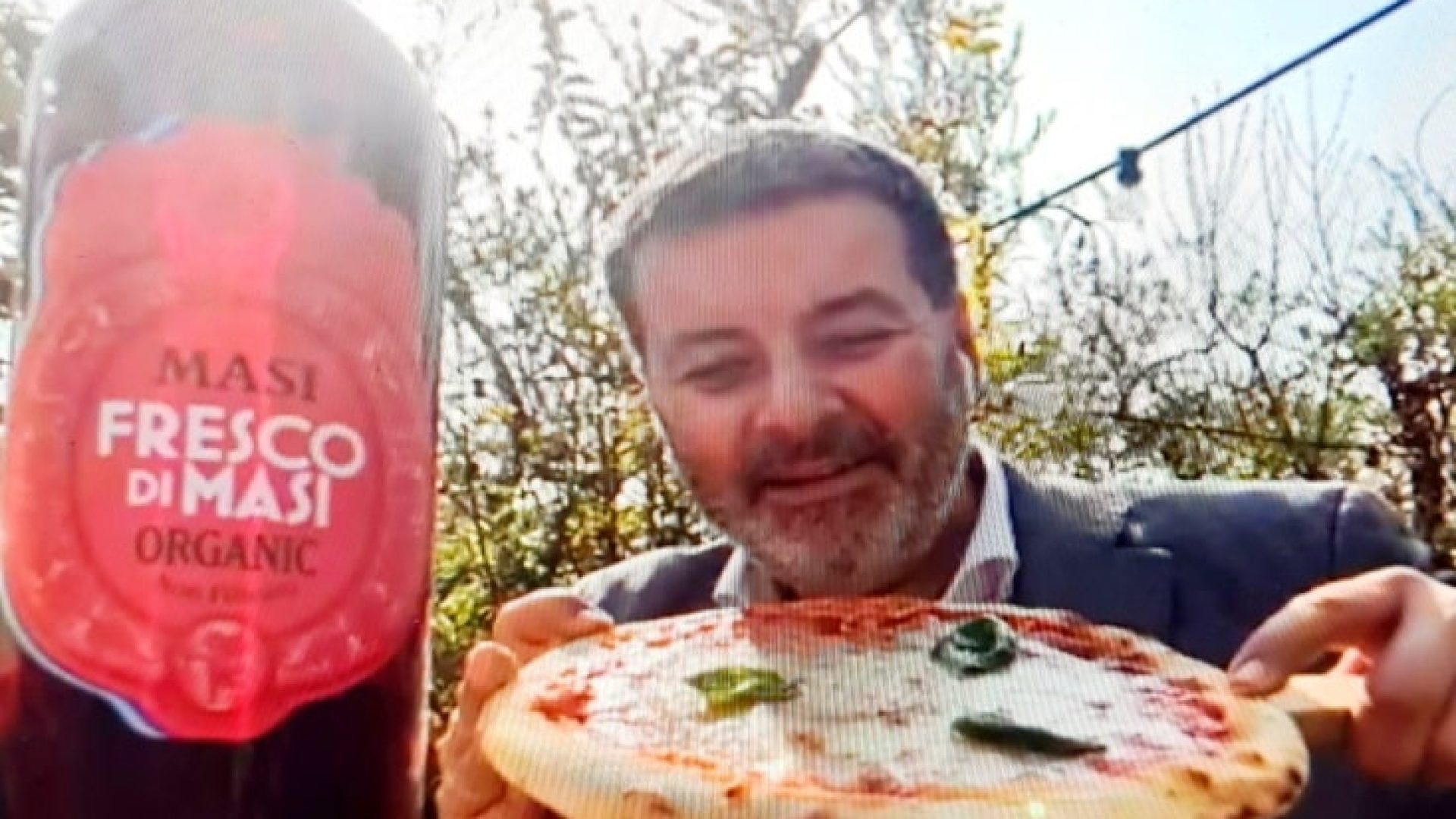 Valpolicella: Pizza mit Signore MASI